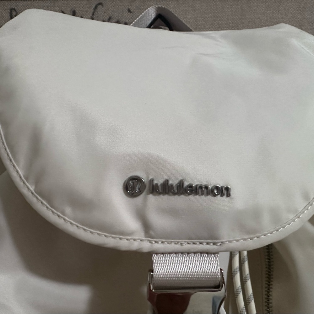 Lululemon White Backpack - Picture 2 of 2